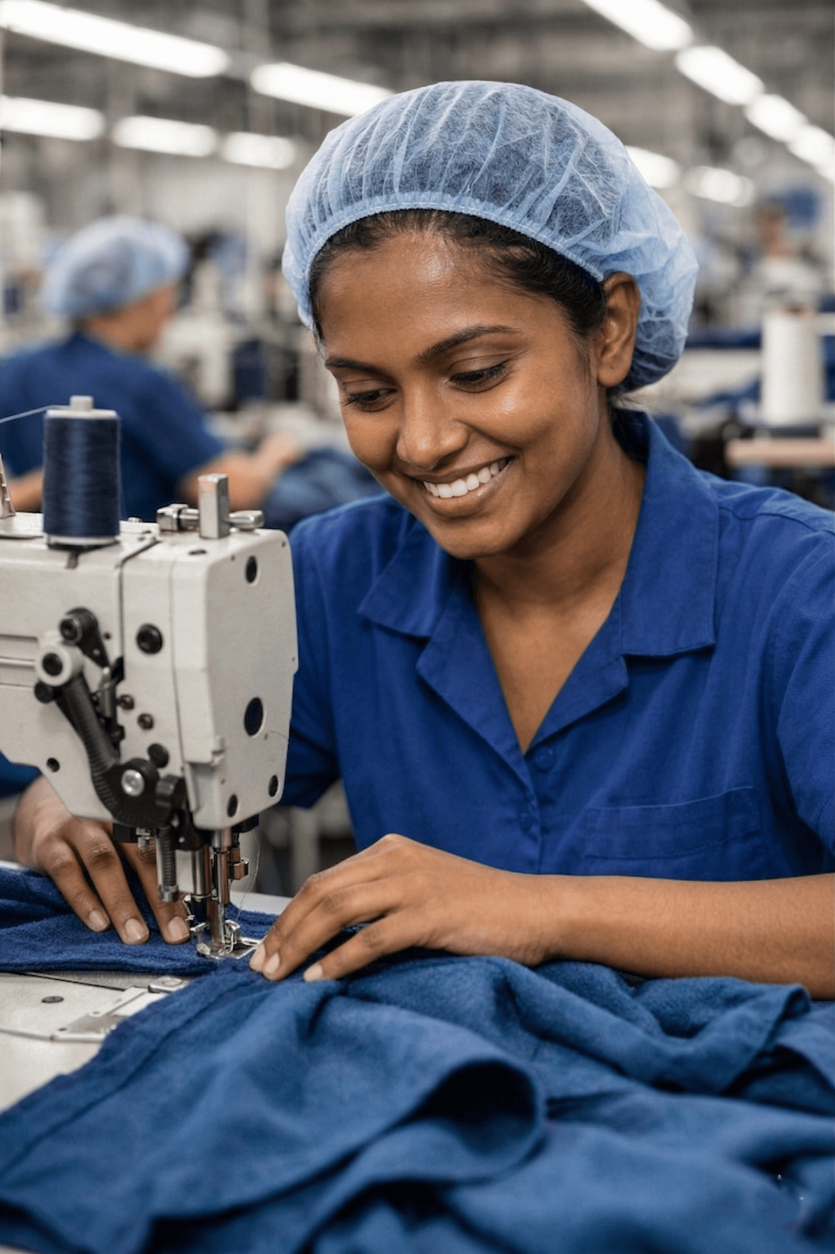 Craftsmanship at the sewing machine